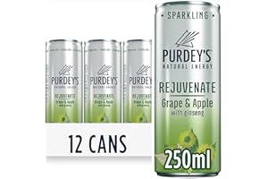 PURDEY'S Purdey’s Rejuvenate Natural Energy Drink 12 x 250 ml Cans
