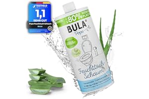 ‎BULA BULA® Popo NACHFÜLL-Flasche (750 ml) NUR ZUM AUFFÜLLEN unserer 150 u. 50 ml-Flasche! | ersetzt bis zu 1.000 Feuchttücher! | mit Inhaltsstoffen aus natürlichem Ursprung