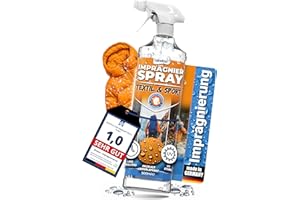 ‎QINDOO Qindoo Textil Imprägnierspray Jacke gegen Regen & Schmutz für Jacken, Outdoor, Sport Textilien I effektive Versieglung I Imprägnierung für Textilien mit Bester Waschbeständigkeit