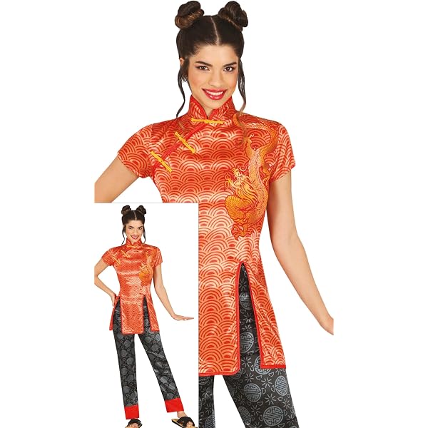 Atosa Costume Giapponese Tradizionale Per Adulti - Taglia M, Ideale Per Feste A Tema E Halloween