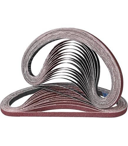 Schleifbänder 13x457 Mm Körnung 40-240 – 60-tlg. Set Für Black+Decker Powerfeilen BD 280, 282E, 290, 292E & KA 290, 292, 293E (farbcodiert