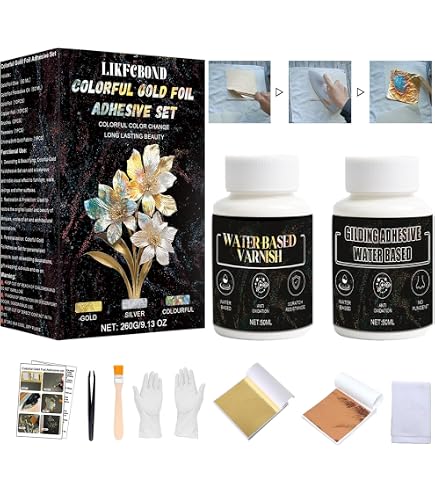 Colla Per Doratura Gedeo Trasparente - Con Beccuccio Per Foglie Oro 37ml