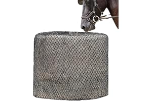 GENERIC XXXL Round Bale Hay Net 10 By 10 Feet Slow Feeder 2.5Inch Mesh Heavy Duty Haylage Net for Horses And Livestock Reduce Hay Waste And Support Healthy Feeding Durable Polyester Nylon