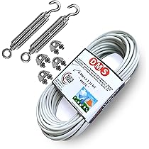 Filo Stendibiancheria Parpyon® - Acciaio Rivestito, 20 MT Con Kit Montaggio - Foto 4