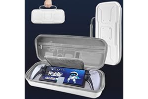 otuiaim Borsa compatibile con Playstation Portal PS5 Portal, Custodia Rigida da Viaggio, Resistente agli Urti e Impermeabile, con Guscio Rigido EVA, Protezione Schermo in Velluto, Tasca Accessori