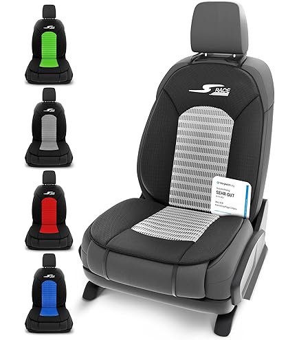 WALSER 11229 Kunstlederen zetelbekleding Universele zetelbekleding Autozetelbekleding in zwart Autozetelbekleding Ravenna