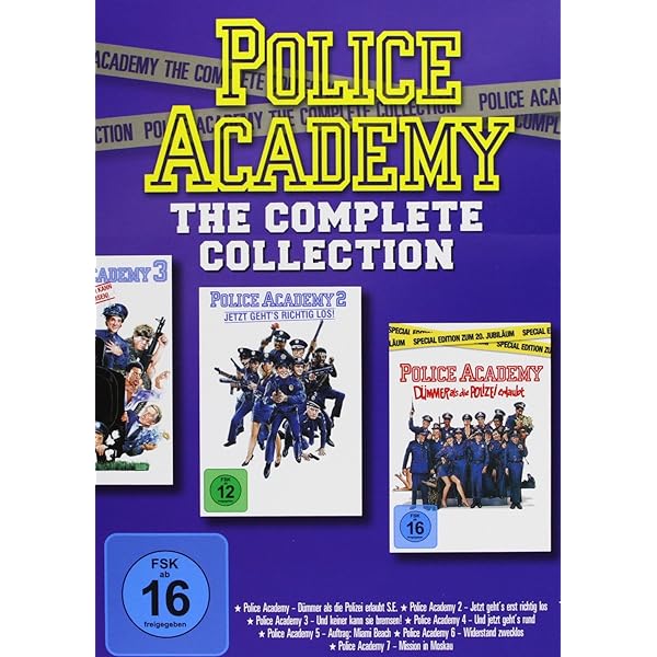 ポリスアカデミー お買い得パック 〈7枚組〉 [DVD]: Amazon.de