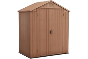 KETER Abri De Jardins Darwin 64 Marron - 2.2m²