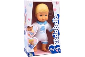 Cicciobello My Love La Bambola Soffice Adatta Ai Piu' Piccoli Con Vestitino Bianco Alta 24, Per Bambini A Partire Dai 2 Anni, Ccba6100,Giochi Preziosi