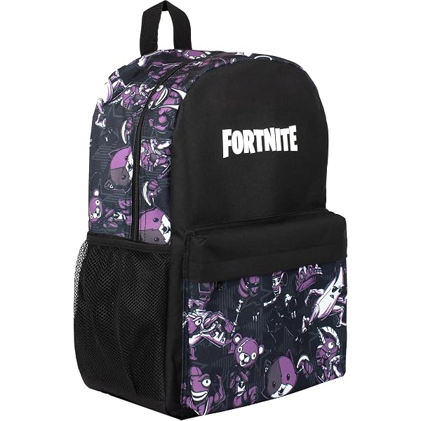 Panini ASTUCCIO CORREDO 3 ZIP SPORTY VICTORY FORTNITE, Nero