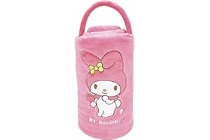 Department 56 Snowpinions Sanrio My Melody Holding a Strawberry Throw Blanket, 114 x 152 cm, Multi-Colour