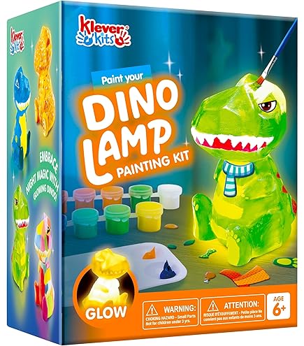 Klever Kits Verf je eigen maanlampset, 3D Ruimte Maan nachtlampje, doe-het-zelf lamp nachtlampje kunst & ambachten kit voor kinderen, verjaardagscadeaus voor meisjes jongens leeftijden 6 7 8 9 10 11