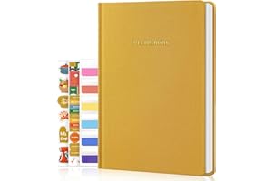 ‎WEMATE WEMATE Recipe Book to Write in Your Own Recipes, Yellow