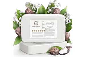 Prime Crafting Melt and Pour Soap Base de savon au beurre de karité bio pour la fabrication de savon Sans SLS & SLES 1 kg