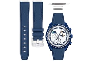 HORACE Pasek gumowy kompatybilny z Omega x Swatch MoonSwatch 20mm