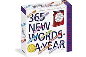 365 New Words-A-Year Page-A-Day® Calendar 2025: From the Editors of Merriam-Webster
