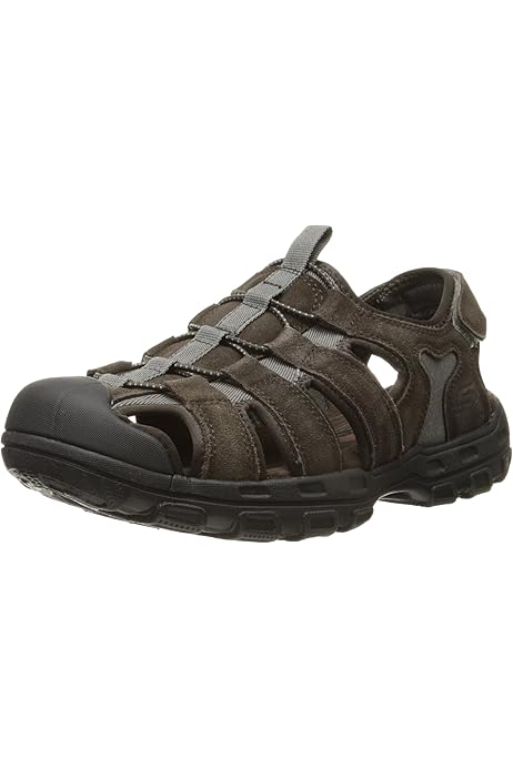 skechers men's melbo journeyman 2 fisherman sandal