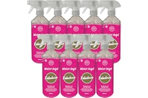 Fabulosa Multi Purpose Antibacterial Spotless Kitchen Cleaner Disinfectant Trigger Spray with Lasting Fragrance, 9 Pack, 500ml, Winter Angel (Packaging may vary)