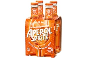 Aperol Spritz – Ready To Serve Aperitivo Drink, Multipack 4 X 20cl
