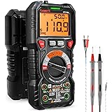 KAIWEETS HT118A Digital Multimeter Professional, T-RMS Autoranging Multitester 6000 Counts Measures AC/DC Current, Voltage, C