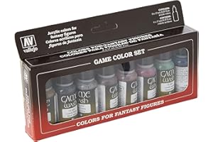 Vallejo 73998 AV Wasch-Set, 8 x 17 ml Originalverpackung