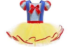 Lito Angels Princess Ballerina Costume for Kids Girls, Fancy Ballet Tutu Dress Dance Wear Leotard with Skirt, Age 18 months to 8 Years