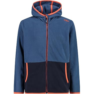 CMP Pile Unisex Softech Per Bambini E Ragazzi | Collo Alto E Mezza Zip | Asciugatura Rapida