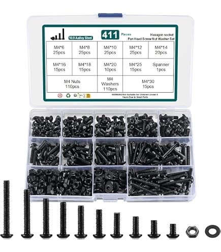Sourcingmap® m3 x 40 mm 0.5 mm passo bulloni presa testa chiave esagonale viti pezzi Sourcingmap® m3 x 40 mm 0.5 mm passo bulloni presa testa chiave esagonale viti pezzi