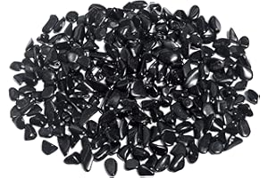 ‎MKÖPKE MKöpke® Onyx Trommelsteine - 200 g Wassersteine »Stein der Magie« für Edelsteinwasser | 5-15 mm