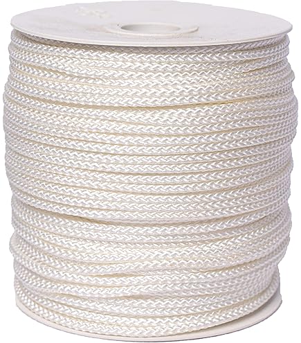 Corda Treccia Poliestere Bianca 5mm X 30mt - Antica Corderia Marra 1896 - Foto 8