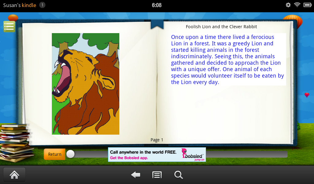 Foolish Lion and the Clever Rabbit Amazon.co.uk Appstore for Android