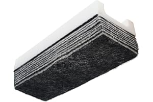 RAYLU PAPER - Cancellino per lavagna bianca multistrato con 10 strati di feltro, pulitore per penna cancellabile a secco leggero e compatto