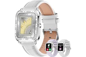 FITONYO Smart Watches for Women Diamond,1.29"AMOLEDTouch Screen Ladies Waterproof Smart Watch with Heart Rate/Blood Pressure/Sleep Monitor,19 Sport Modes Womens Smart Watches for Android IOS