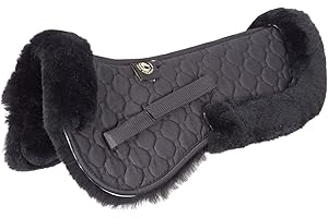 Merauno Lambskin - Cojín para silla de montar (piel de cordero)