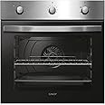 Candy Idea FIDC X502 Multi-Function Oven 65 L 2100 W 1 Tray and 2 Grid Interior Light 5 Functions 3 Mechanical Remote Controls Double Door Stainless Steel and Black