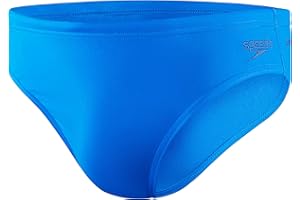Speedo Essential Eco Endurance+, Slip da Nuoto da Uomo, 7 cm, Resistente al Cloro, Tessuto Riciclato, Nuoto, Fitness, Allenamento, Vacanze