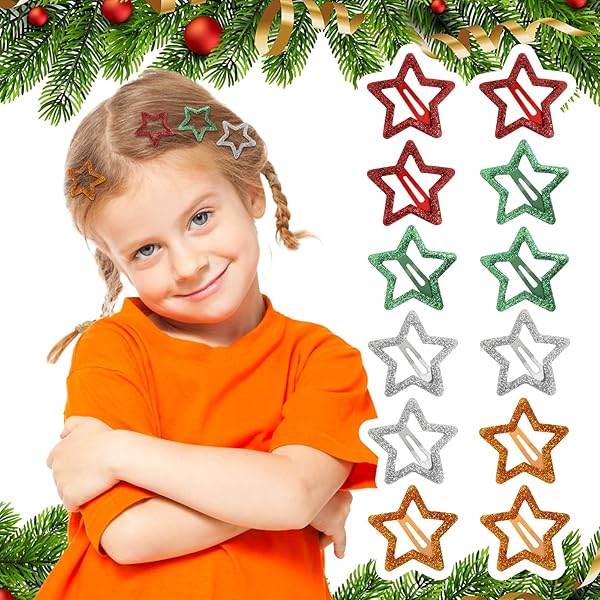 Forcine Capelli A Stella Peluche Y2K - Accessorio Carino Per Ragazze, Stile Kawaii Con Frangia - Foto 3