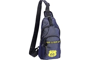 ROUTE 66 - Bandoleras hombre - Bolso bandolera hombre - Bolsos hombre - Mochila bandolera hombre - Bolso pecho hombre - Bolso cruzado hombre - Bolso hombre bandolera