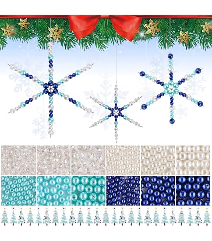 Hestya Kit Fai Da Te 32 Stelle In Filo Metallico Per Decorazioni Natalizie – Con Pinze – 9,5 E 11,5 Cm - 2