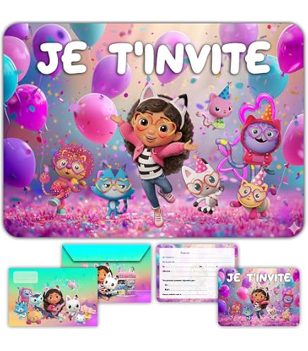 Paper Projects Gabby's Dollhouse Mega Pack | Trois types d'autocollants (environ 150 au total) | Réutilisable sur des surfaces non poreuses 35 cm x 23 cm