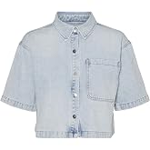 VERO FASHION VMLILIA 2/4 LOOSE DENIM SHIRT GU3207 Denim Shirt Women