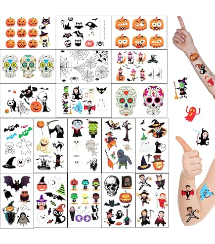 Acquista online tatuaggi di Halloween per bambini | Costumalia by Signor Costume