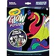 Crayola Glow Fusion Marker Coloring Set-Mythical Creatures 747491