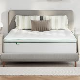 Novilla Mattress Topper 135 x 190 cm, Super Soft Microfibre Mattress Topper | Hotel Quality Microfiber with Elastic, White, M