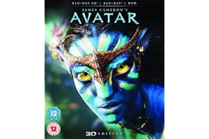 Avatar (Blu-ray 3D + Blu-ray + DVD) [2012] [Region Free]