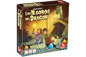 Ludilo - Memory Los Tesoros del Dragón | Juegos De Mesa Niños 5 Años O Más Premiado | Juegos Educativos Niños 5 Años O Más De Altas Capacidades | Juego De Mesa De Memoria | Regalo para Niños
