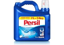Persil Power Gel Liquid Laundry Detergent For Top-Loading Washing Machines - 7 Litres, With 2X Power Vs Powder, Deep Clean Te