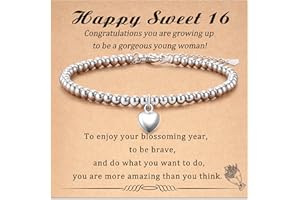 Aunis 16/18/21/30/40/50/60 Birthday Gifts for Women Bracelet Gifts for Women Girls