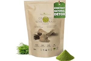 MySuperfoods Organic Wheatgrass Powder 200g, High Chlorophyll Content