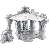 Pilares De Terreno Para Wargames 28mm - Set De 6 Piezas Imprimibles En 3D